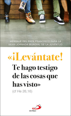 «¡LEVÁNTATE! TE HAGO TESTIGO DE LAS COSAS QUE HAS VISTO» (CF HE 26,16)