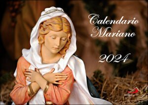 CALENDARIO PARED MARIANO 2024 - 29,7 X 21 CM